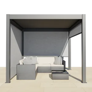 Remanso Pergola Automatic Blinds