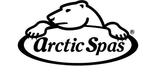 Arctic Spas logo, exclusively available at Roberts Leisure, Isle of Man.