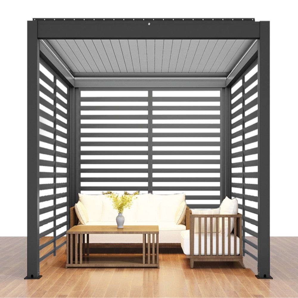 Remanso Pergola Vented Side Panels