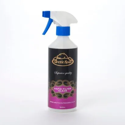 Arctic Rapid Filter Clean 500ml | Spray and Rinse Hot Tub Filter Degreaser