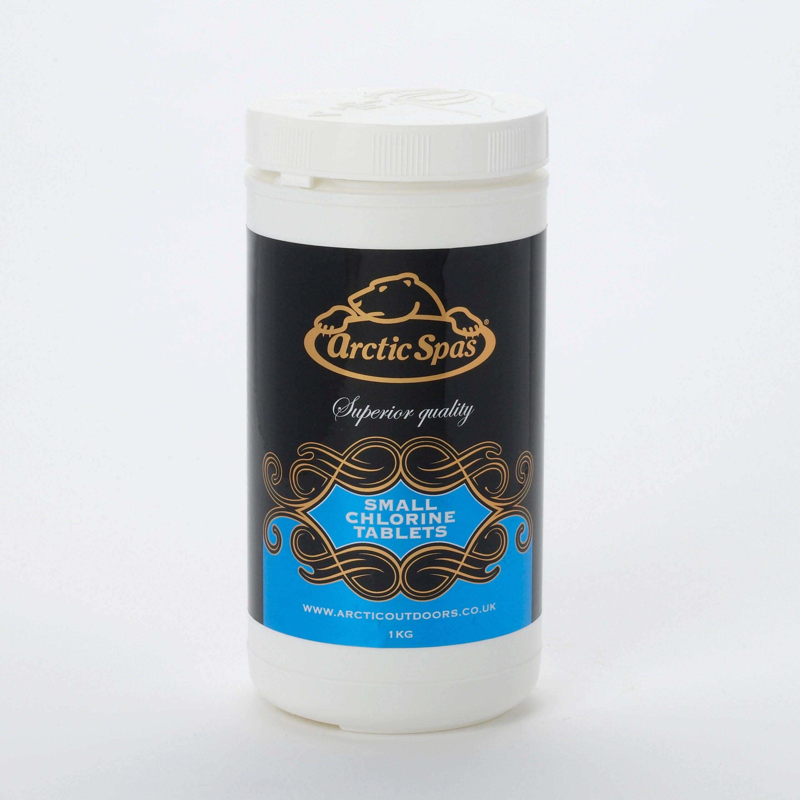 Arctic Small Chlorine Tabs 1kg | Stabilized 20g Spa Sanitizer