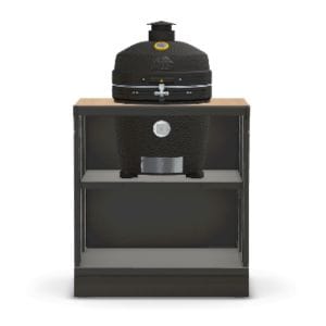 Grllr Kamado modular expansion unit featuring robust steel construction, integrated ceramic grill housing, and durable weather-resistant finish, Roberts Leisure Isle of Man.